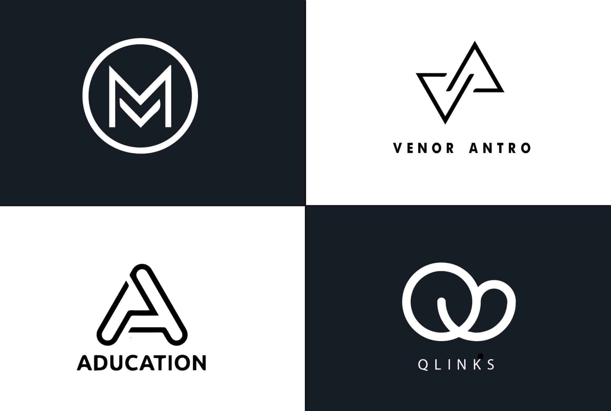 I will do a creative unique modern minimalist business logo design